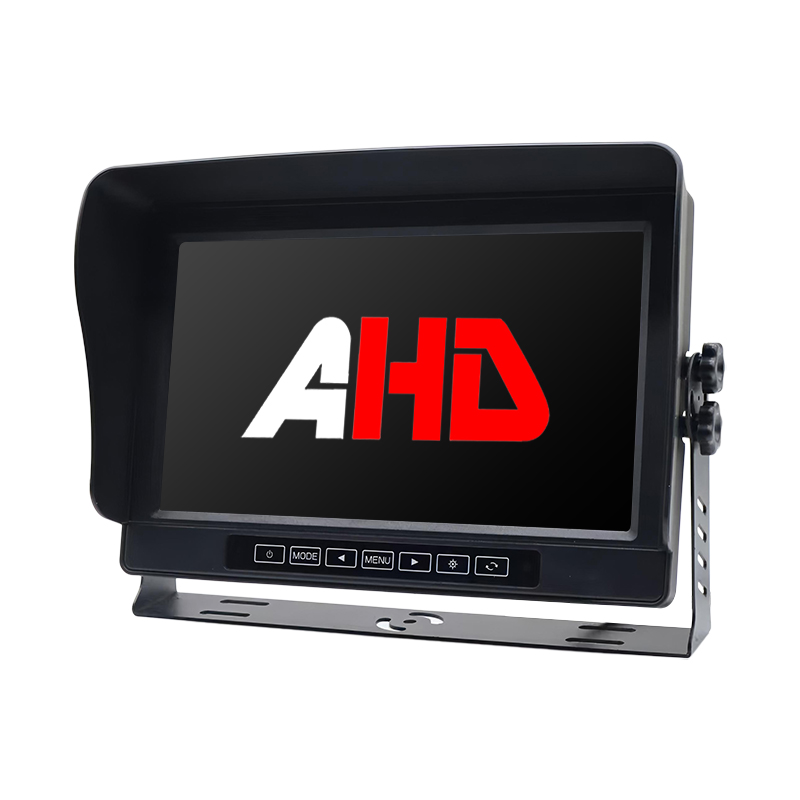 10.1 इंच IP69K वॉटरप्रूफ 2CH AHD इनपुट टच बटन वाहन मॉनिटर