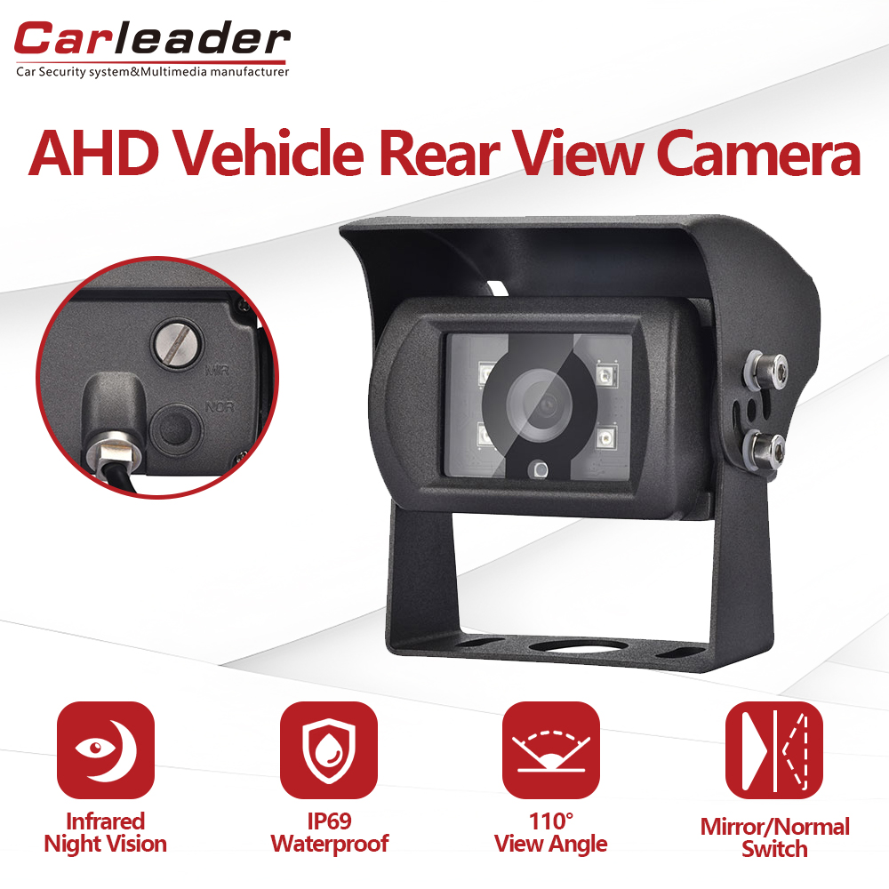 AHD 1080p IP69K वाटरप्रूफ कार रियर व्यू कैमरा
