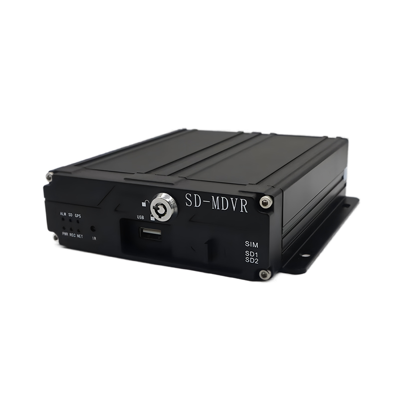 4CH 1080P डुअल एसडी मोबाइल डीवीआर एचडी आउटपुट को सपोर्ट करता है