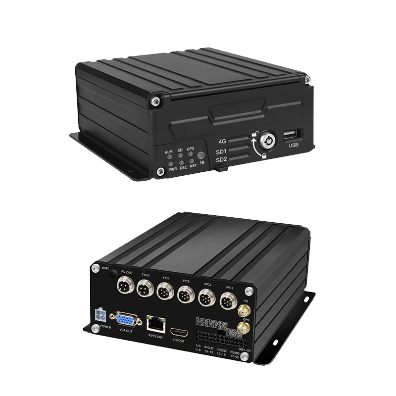 वाहन सुरक्षा के लिए 4CH IPC HDD मोबाइल NVR